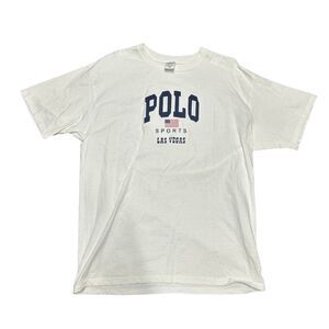 Anvil Polo Sports Las Vegas T‑Shirt – Men’s XL – Vintage Graphic Tee